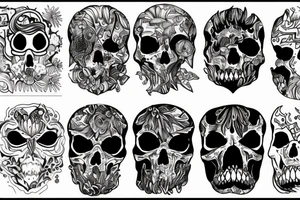 album covers tattoo idea