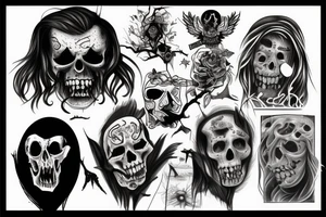 horror tattoo idea