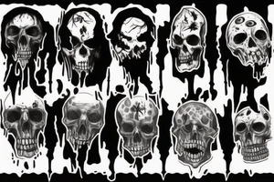 horror movies tattoo idea