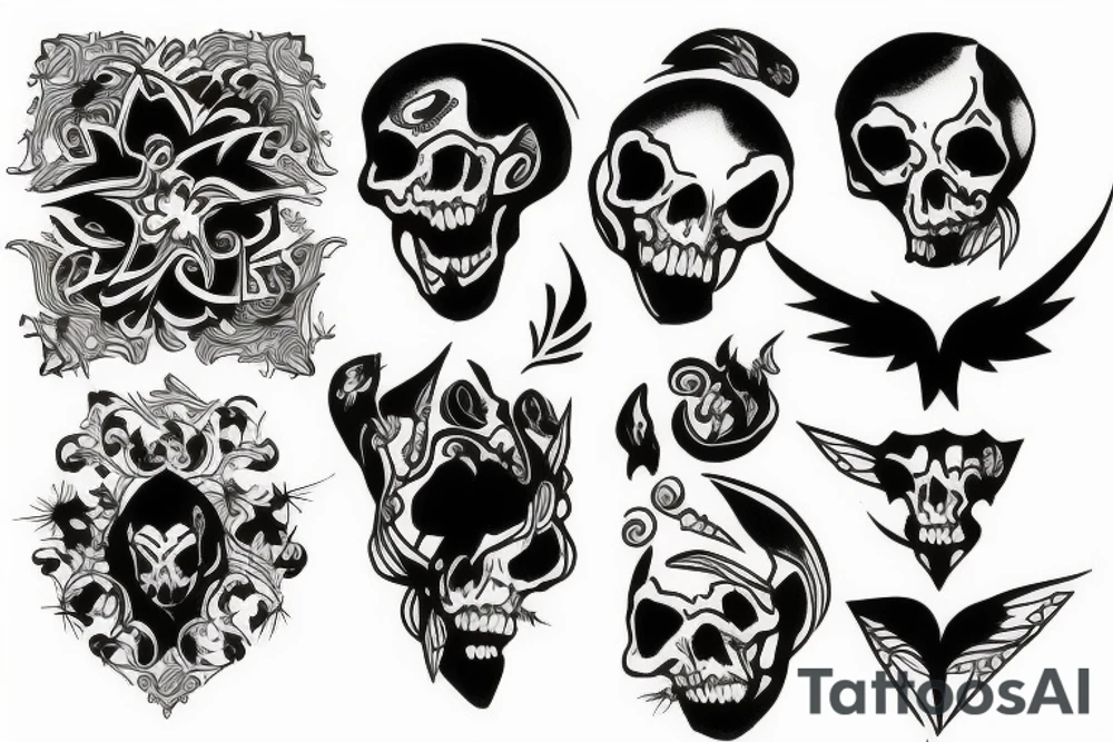 goth tattoo idea