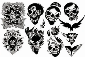 goth tattoo idea
