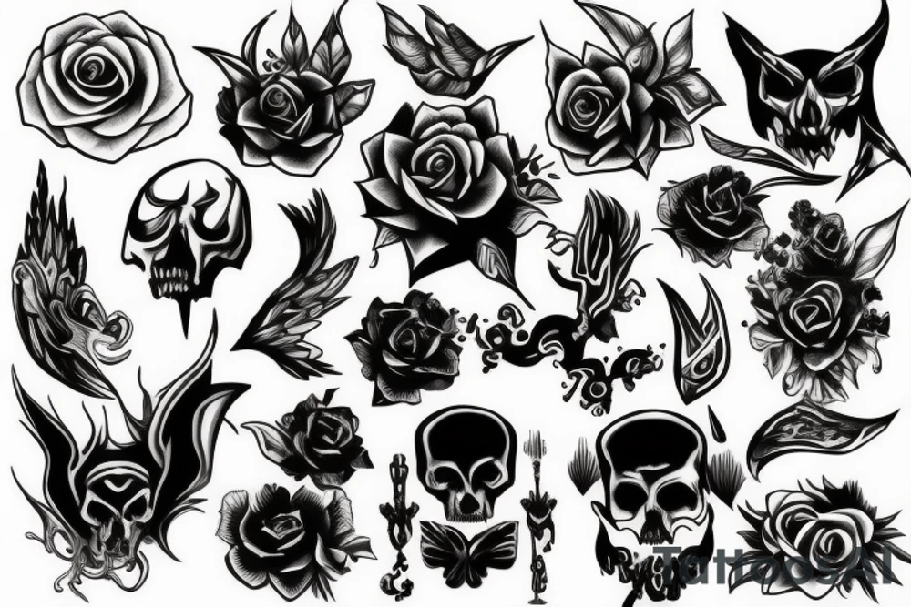 goth tattoo idea