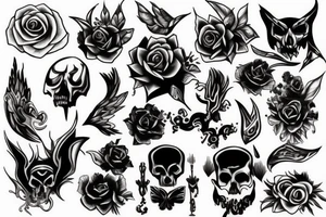 goth tattoo idea