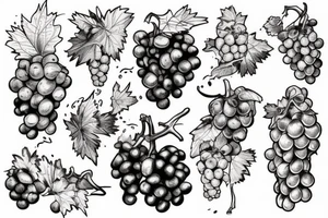 Grape crusher tattoo idea