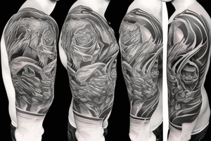 Hot rod tattoo idea