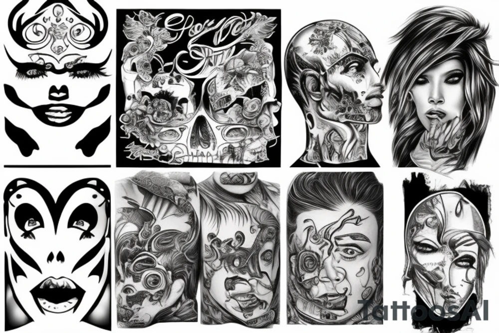 Hot rod tattoo idea