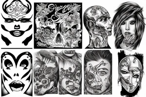 Hot rod tattoo idea