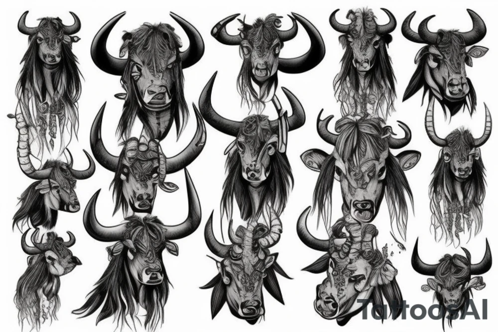 Tauren tattoo idea