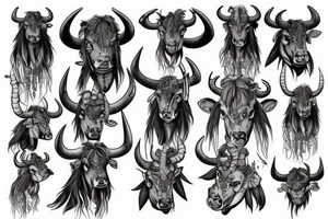 Tauren tattoo idea