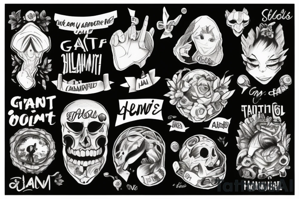 Something to represent that we are all on a giant rock and nothing matters tattoo idea