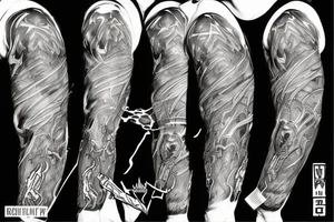 Doom eternal tattoo for sleeve tattoo idea