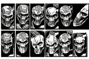 Doom eternal tattoo for sleeve tattoo idea