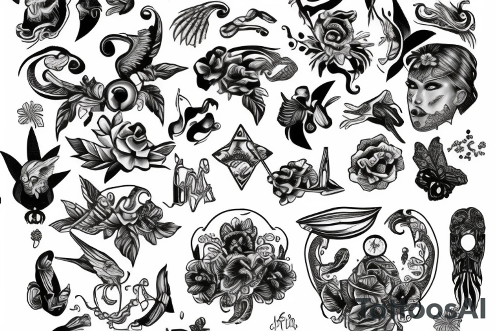 Paradise tattoo idea