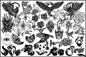 Paradise tattoo idea