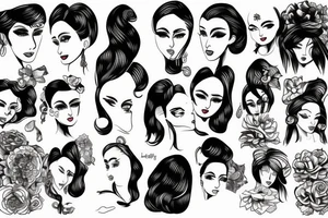 Worker anda koljosian woman tattoo idea