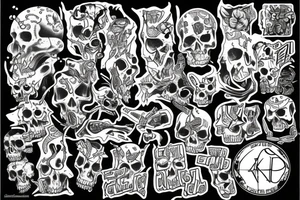 Keys of hell tattoo idea