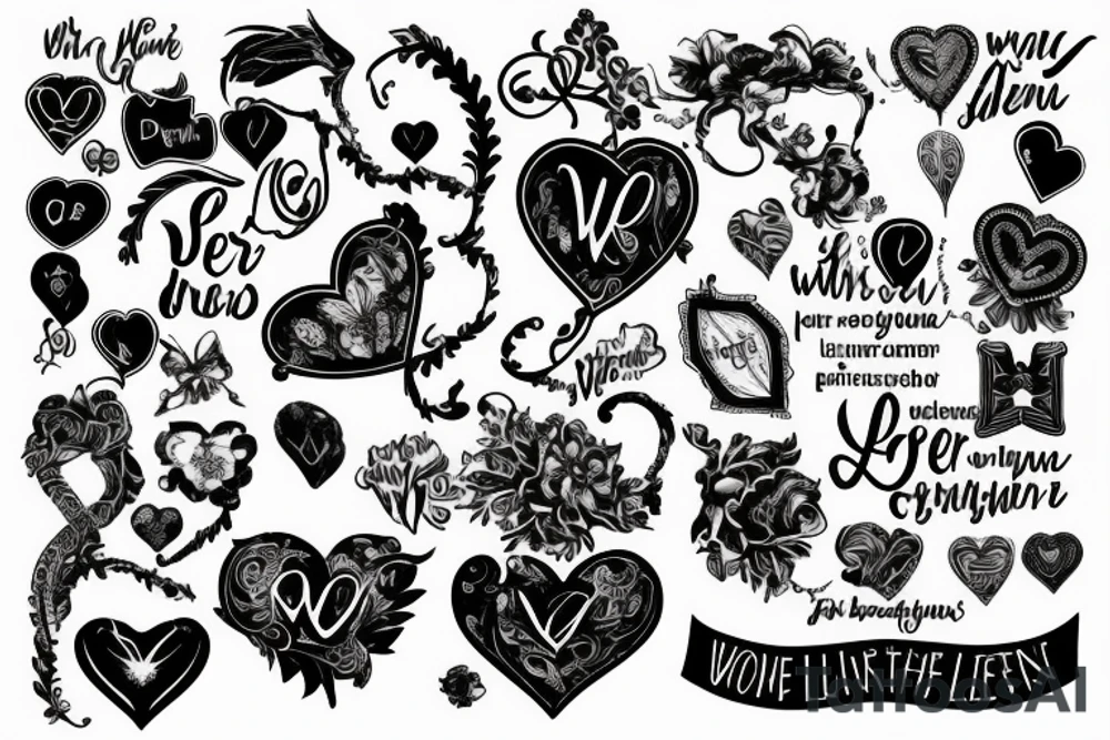 I want these words in a spiral:

Der Weg zum Licht führt über dein Herz
Der Weg zum Leben ist Liebe
Sonst hat Leben kein Wert tattoo idea