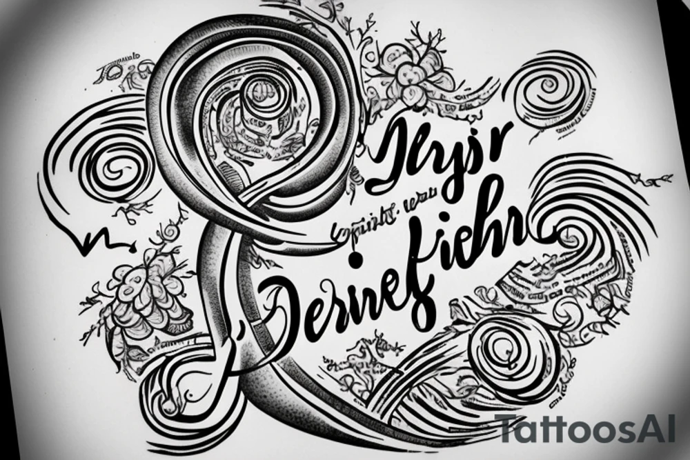 I want these words in a spiral:

Der Weg zum Licht führt über dein Herz
Der Weg zum Leben ist Liebe
Sonst hat Leben kein Wert tattoo idea