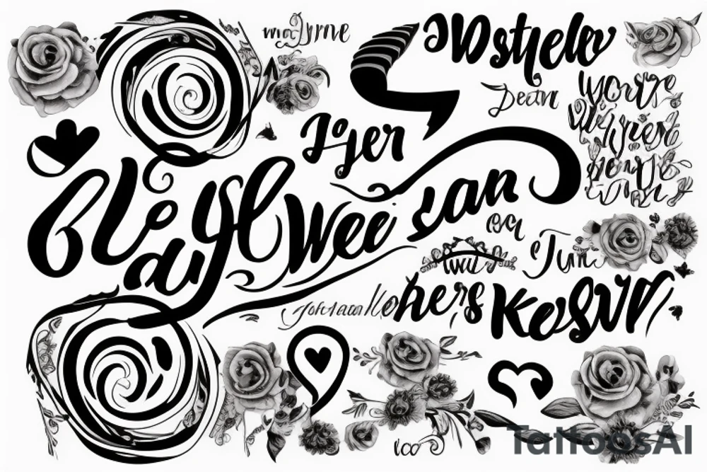 I want these words in a spiral:

Der Weg zum Licht führt über dein Herz
Der Weg zum Leben ist Liebe
Sonst hat Leben kein Wert tattoo idea