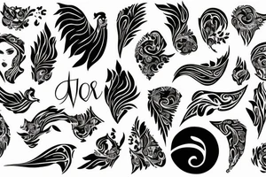 Anastasia name tattoo idea