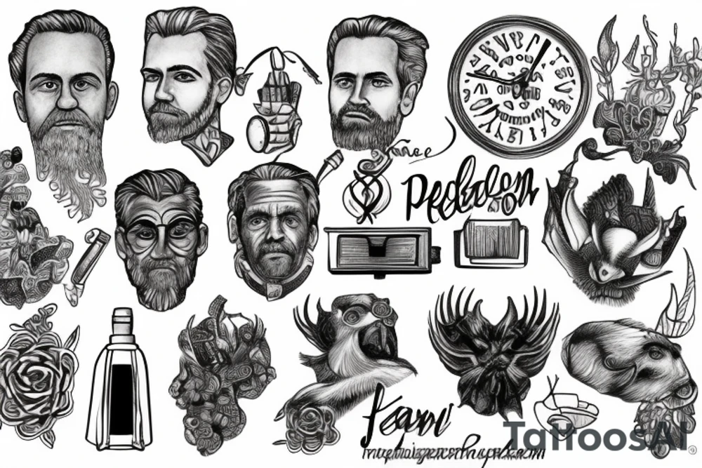 Based on work of Dr. Jordan B. Peterson tattoo idea