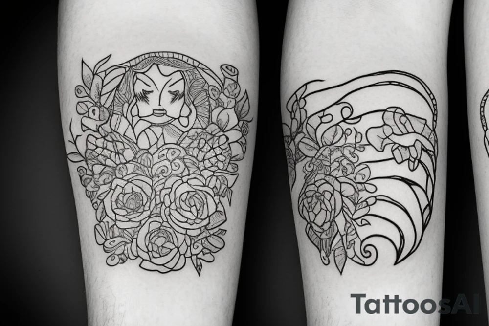 Olympic Wife Daughter tattoo idea