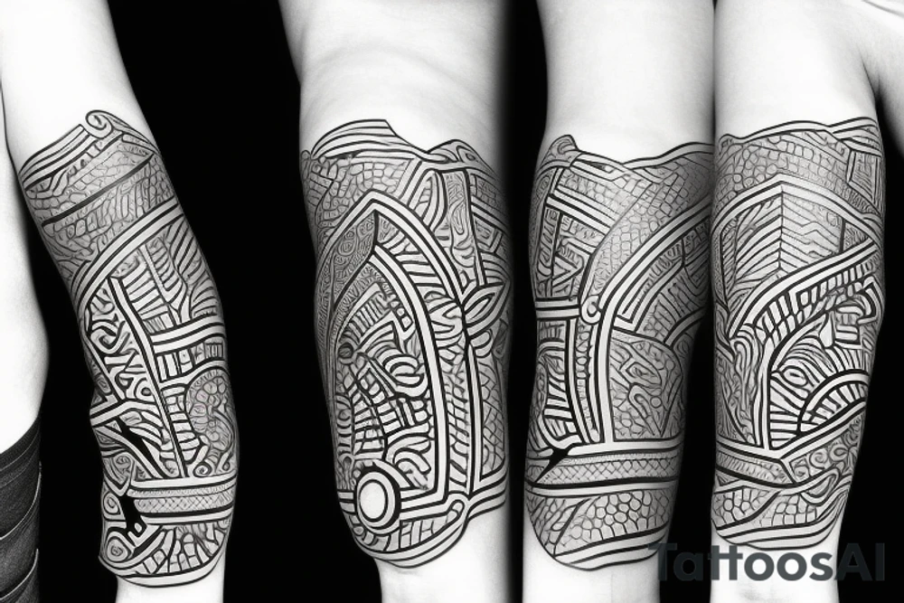 Olympic Wife Daughter tattoo idea