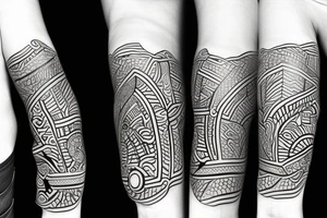Olympic Wife Daughter tattoo idea