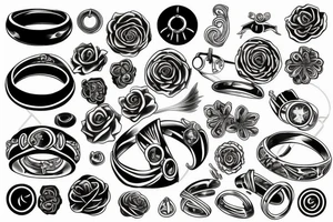 rings tattoo idea