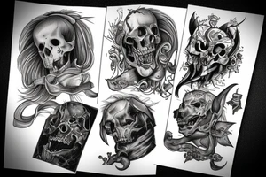 Cerberus death 24 tattoo idea