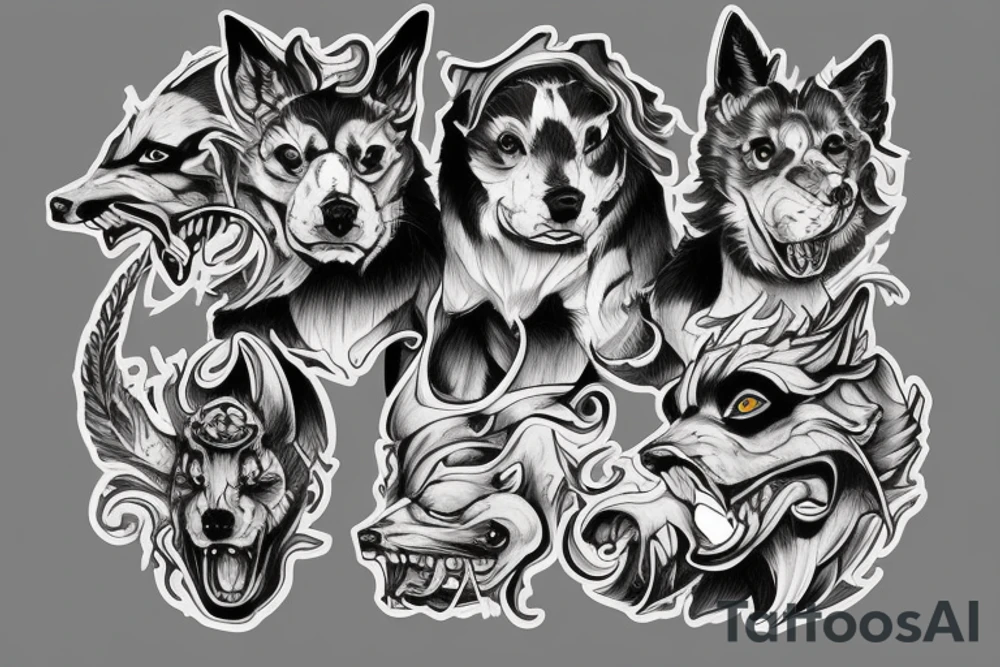 Cerberus
24 tattoo idea
