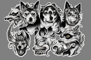 Cerberus 
24 tattoo idea