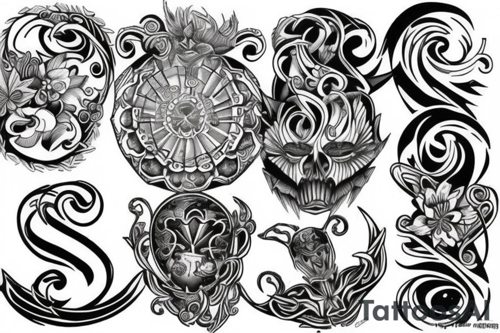 chest tattoo tattoo idea