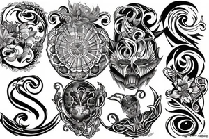 chest tattoo tattoo idea