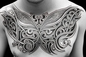 chest tattoo tattoo idea