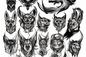 Cerberus tattoo idea