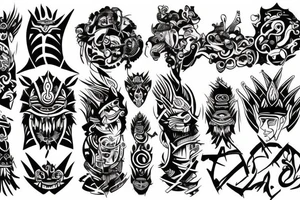 agressive tattoo idea tattoo idea