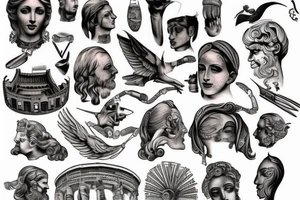ancient Rome tattoo idea