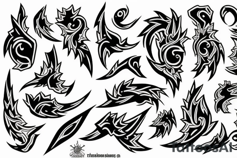 Thunder Storm tattoo idea