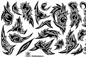 Thunder Storm tattoo idea