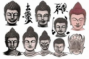 Buddhism, Kyokushin and a scarf tattoo idea