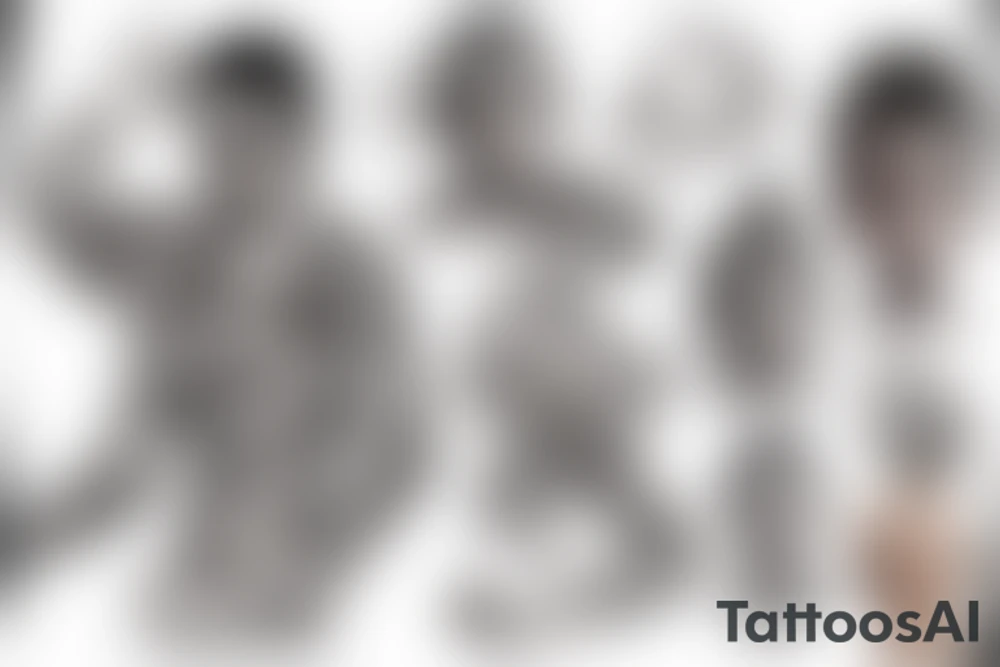 Buddhism, Kyokushin, scarf tattoo idea