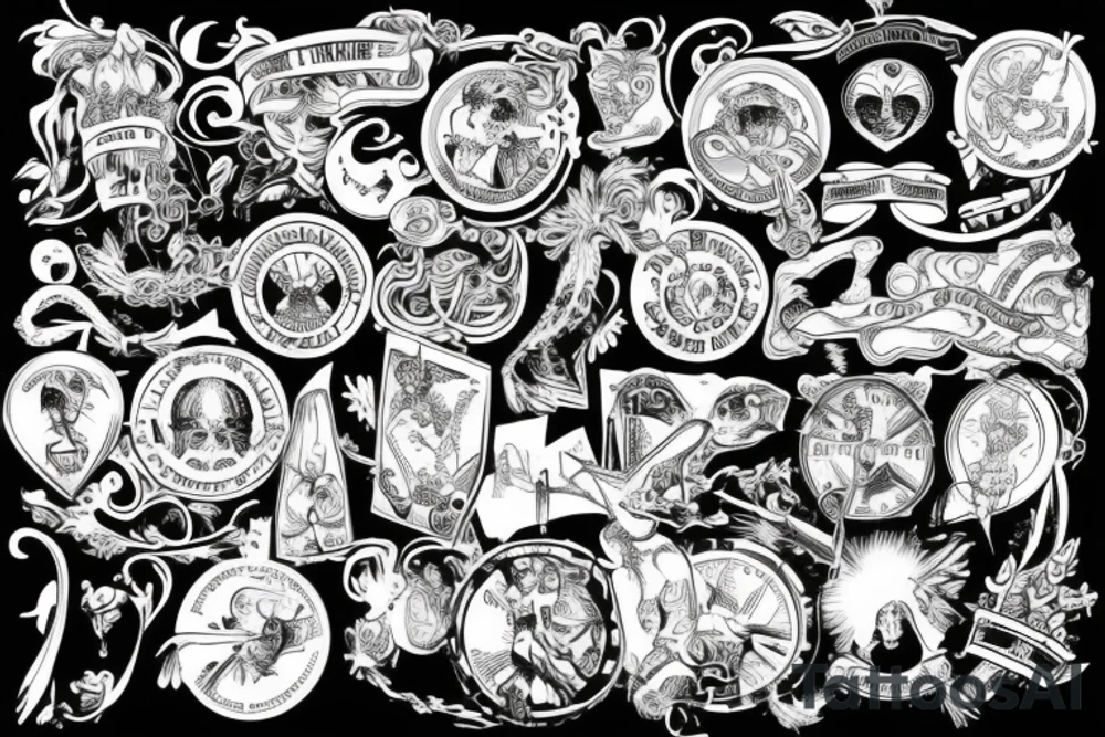 Just the year 1886 tattoo idea
