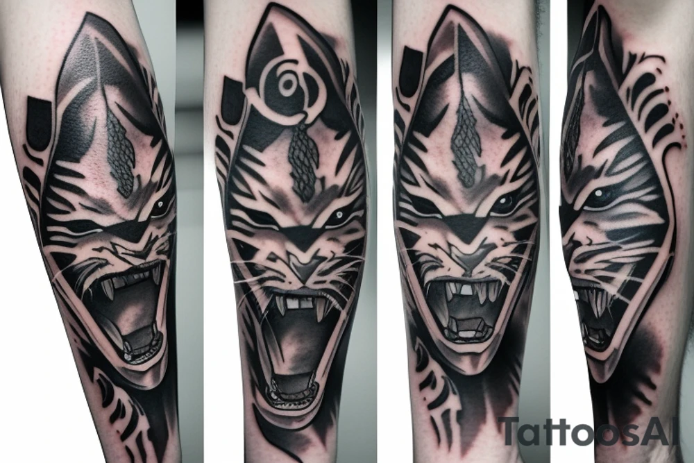 girl panthera tattoo idea