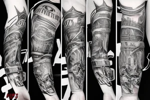 sports tattoo idea