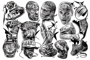sports tattoo idea