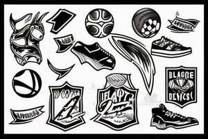 sports tattoo idea