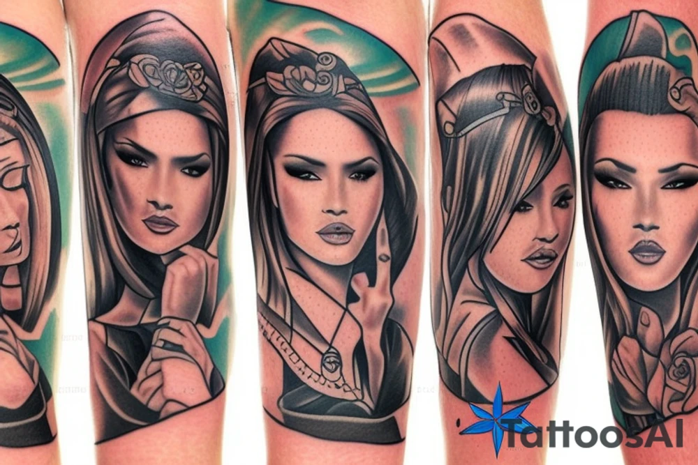 charlie angels tattoo idea