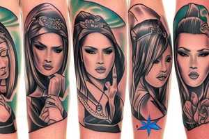charlie angels tattoo idea
