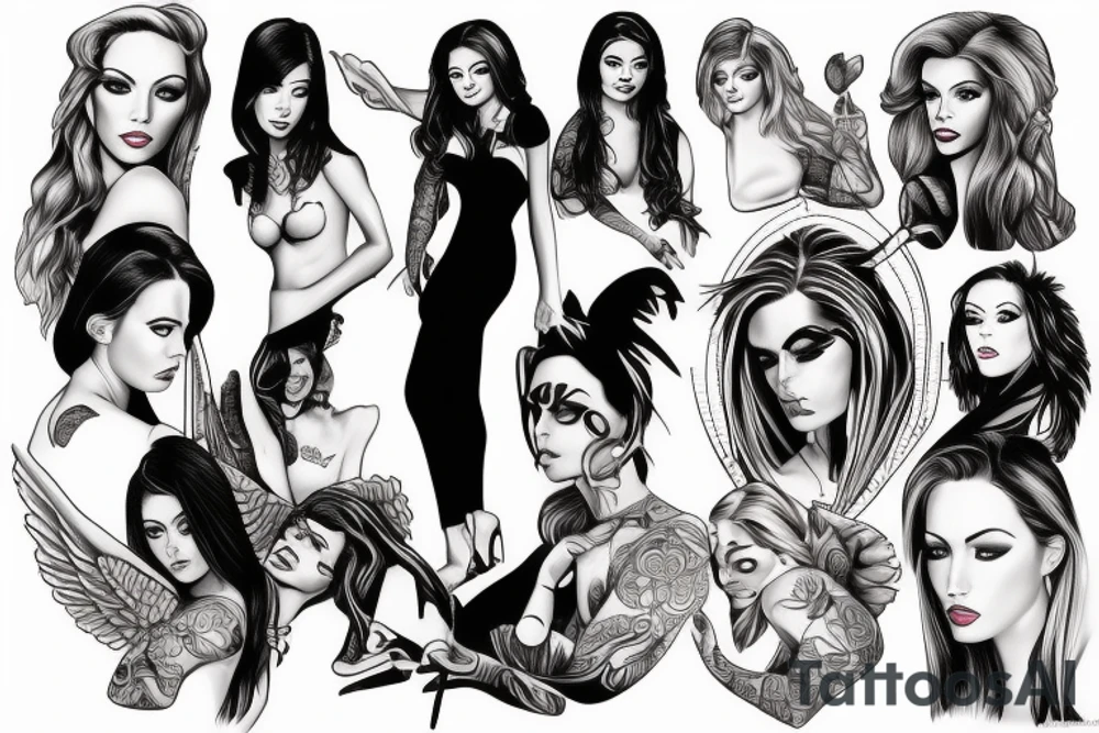 charlie angels tattoo idea